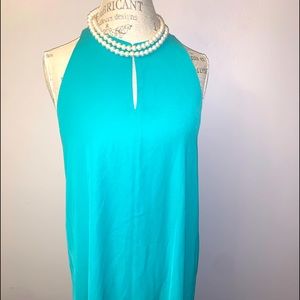 Ann Taylor turquoise dress, size Medium